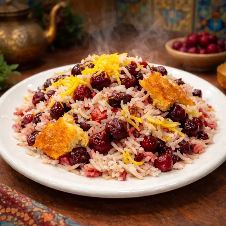 Persian Albaloo Polo